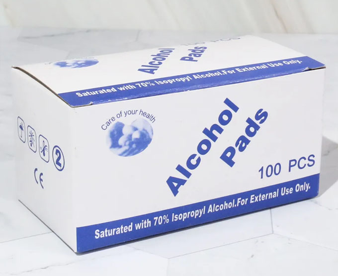 Disinfecting Alcohol Pad Sanitary Wet Wipes