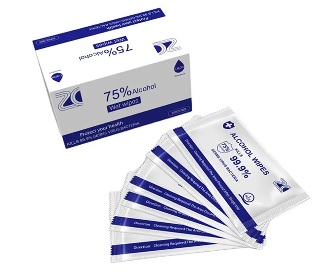 Individual Pack Disinfectant Wet Wipes